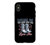 Custodia per iPhone X/XS Mi scusi, sembri che mi ami