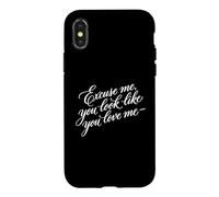 Custodia per iPhone X/XS Mi scusi, sembri che mi ami Country Western