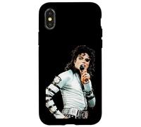 Custodia per iPhone X/XS Michael Jackson dal vivo al Wembley Bad World Tour 1988