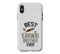 Custodia per iPhone X/XS Miglior Earwig Brother Ever Cute Bug Lover