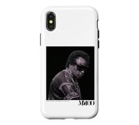 Custodia per iPhone X/XS Miles Davis MD100 Central Park NYC 1975 Foto di David Gahr