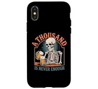 Custodia per iPhone X/XS Mille non sono mai abbastanza scheletro sobrio sobrio