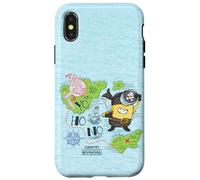 Custodia per iPhone X/XS Minions & Monsters Treasure Map