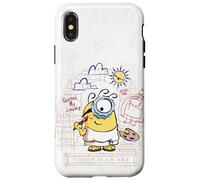 Custodia per iPhone X/XS Minions & Monsters Vision Is An Art