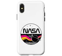 Custodia per iPhone X/XS Missione Nasa Artemis II NASA Retro Saturno Spazio