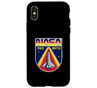 Custodia per iPhone X/XS Missione retrò dello Space Shuttle della Nasa Artemis II della NASA