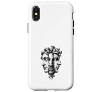 Custodia per iPhone X/XS Mitologia Greca Tre Volti Arte Classica