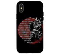 Custodia per iPhone X/XS Miyamoto Musashi Samurai, Ronin