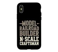 Custodia per iPhone X/XS Modellista Ferroviario Scala N Costruttore Plastici