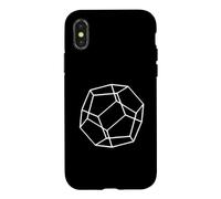 Custodia per iPhone X/XS Modello di dadi dodecaedro o D12