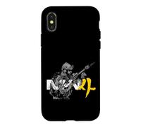 Custodia per iPhone X/XS Modern Soldier Ready For Warfare and Duty Design 1 of 4