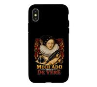 Custodia per iPhone X/XS Molto rumore per la paternità di De Vere Shakespeare