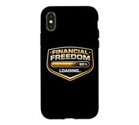 Custodia per iPhone X/XS Money Tree Financial Freedom Side Hustle Finanza passiva