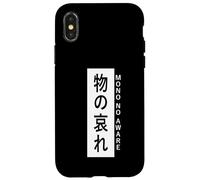 Custodia per iPhone X/XS Mono No Aware: Concetto di vita giapponese transitoria - Stagioni