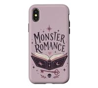 Custodia per iPhone X/XS Monster Romance Reader Fantasy Lover Gothic