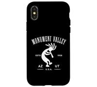 Custodia per iPhone X/XS Monument Valley Arizona Utah USA Ballando Kokopelli Design