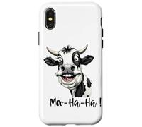 Custodia per iPhone X/XS Moo-ha-ha