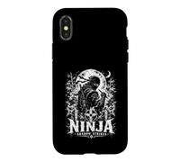 Custodia per iPhone X/XS Moonlight Warrior Ninja Shadow Strikes Clan
