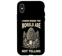 Custodia per iPhone X/XS Morel Hunter Humor So dove sono le spugnole