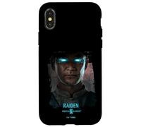 Custodia per iPhone X/XS Mortal Kombat 2 Raiden Portrait