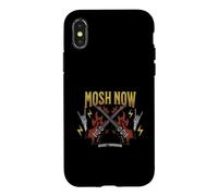 Custodia per iPhone X/XS Mosh Now Regret Tomorrow Heavy Metal Concert Chaos