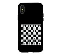 Custodia per iPhone X/XS Mosse di apertura degli scacchi classici