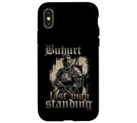 Custodia per iPhone X/XS Motivo del torneo dei cavalieri Turnei che giostra il