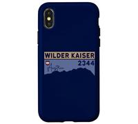 Custodia per iPhone X/XS Mount Wilder Kaiser Tirolo Austria Kitzbühel Regali escursionistici