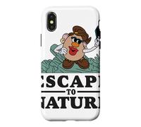 Custodia per iPhone X/XS Mr Potato Head Classic Escape To Nature