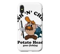 Custodia per iPhone X/XS Mr Potato Head Classic Fish N Chips