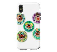 Custodia per iPhone X/XS Mr Potato Head Classic Sticker Badges