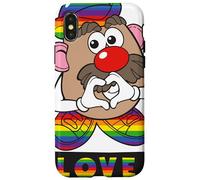 Custodia per iPhone X/XS Mr Potato Head Love Pride