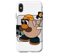 Custodia per iPhone X/XS Mr Potato Head Photographer