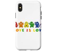 Custodia per iPhone X/XS Mr Potato Head Pride Love Is Love