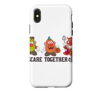 Custodia per iPhone X/XS Mr Potato Head Scare Together Halloween