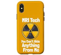 Custodia per iPhone X/XS MRI Tech You Can't Hide Anything From Me Citazione Radiologia