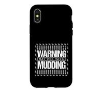 Custodia per iPhone X/XS Mudder 4x4 Off Road Veicolo Attenzione Può Urlare Quando Mudding