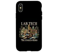 Custodia per iPhone X/XS Muschio L'eroe invisibile Fungi Biologia Istologia Lab Tech