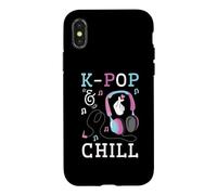 Custodia per iPhone X/XS Musica coreana K-Pop & Chill