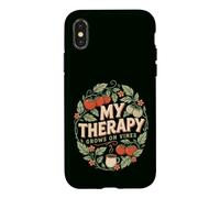 Custodia per iPhone X/XS My Therapy Grows on Vines Umorismo da Ortolano