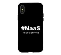 Custodia per iPhone X/XS # NaaS No come servizio: parodia divertente su # SaaS