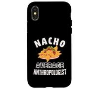 Custodia per iPhone X/XS Nacho Average Antropologo Divertente Cinco de Mayo Fun Nachos