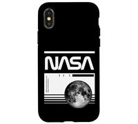 Custodia per iPhone X/XS NASA - Progetto lunare e codice a barre