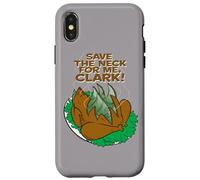 Custodia per iPhone X/XS National Lampoon's Christmas Vacation Save the Neck