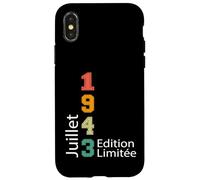 Custodia per iPhone X/XS Nato luglio 1943 Edizione Limitata Anniversario Luglio 1943