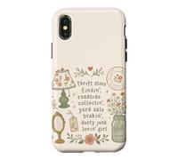 Custodia per iPhone X/XS Negozio dell'usato Strada Yard Amante dell'antiquariato