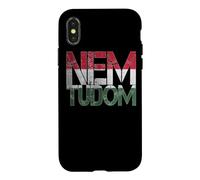 Custodia per iPhone X/XS Nem Tudom Non lo so Magyarország Ungheria Ungherese