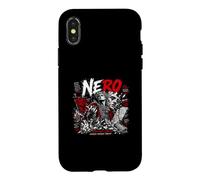 Custodia per iPhone X/XS Nerone Cesare Claudio Imperatore Romano SPQR Roma