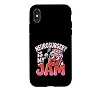 Custodia per iPhone X/XS Neurosurgery Is My Jam Professione di neurochirurgo -