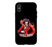 Custodia per iPhone X/XS Niccolò Paganini Il Violinista Del Diavolo